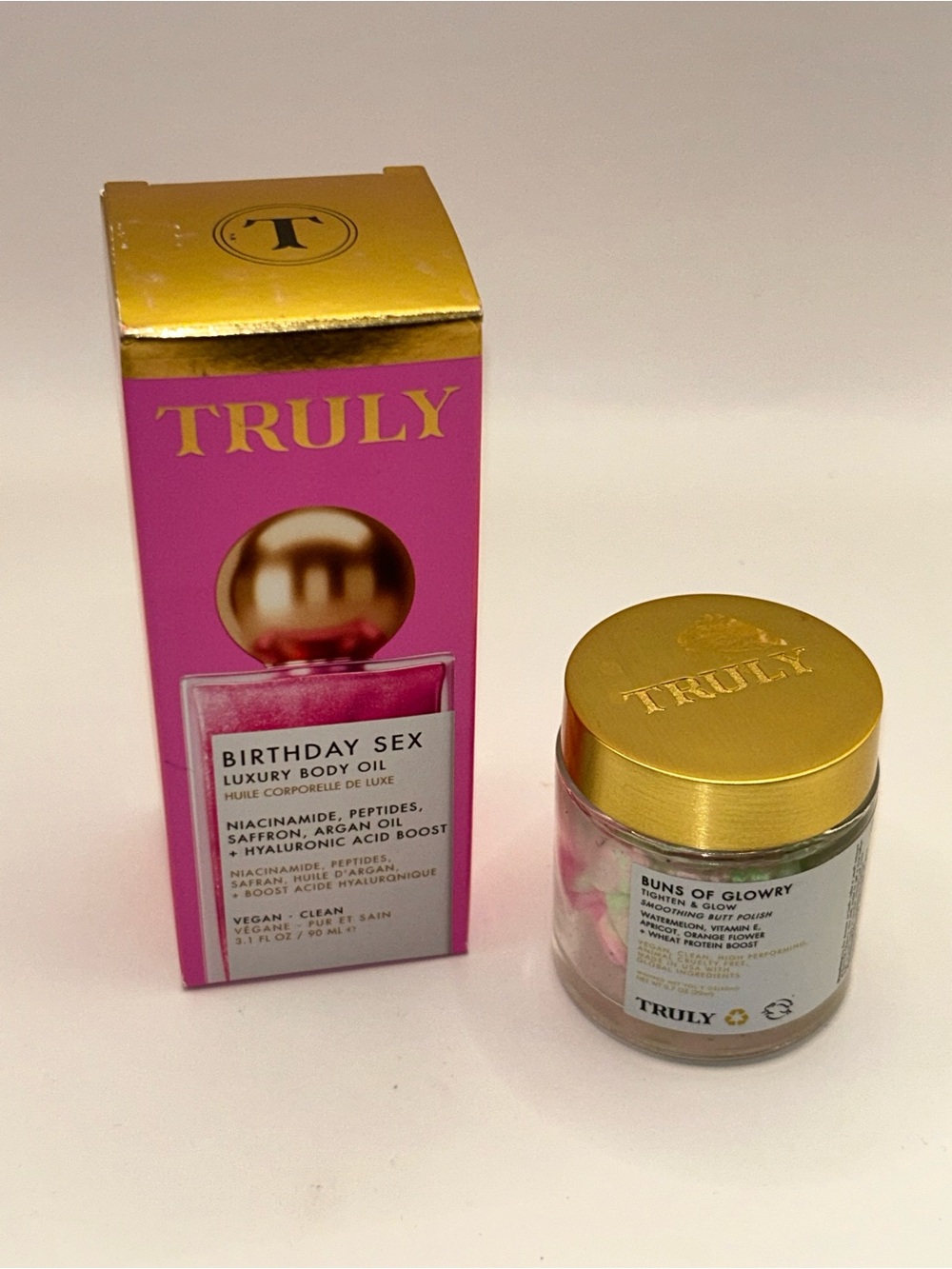 TRULY Pink & Gold Birthday Sex Luxury Body Oil